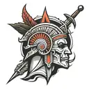 Sparta tattoo design idea