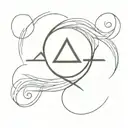 god is greater than highs and lows with shiva elements  tattoo design idea