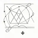 god is greater than highs and lows with shiva elements  tattoo design idea