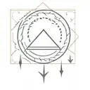 god is greater than highs and lows with shiva elements  tattoo design idea