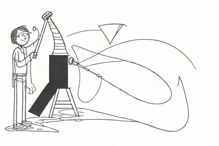 dimension funnel where it becomes tattoo design idea