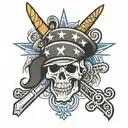 yankee symbol tattoo design idea