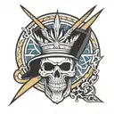 yankee symbol tattoo design idea