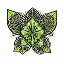 tequila lime salt tattoo design idea