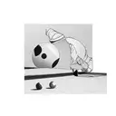 ping pong and billiards pool tattoo design idea