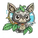 animal crossing finish line tattoo design idea