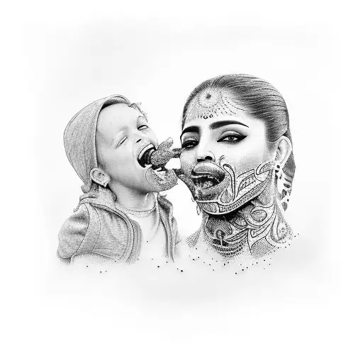 eating a full sleeve tattoo that incorporates your daughter Jaya's birthday (10/4/19), your son Bodhi's birthday (5/6/21 tattoo design idea