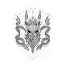 pike tattoo design idea