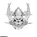 pike tattoo design idea