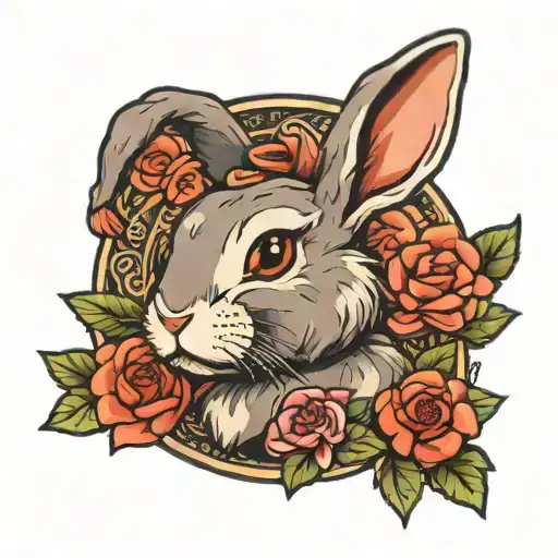 bunny stardew tattoo design idea