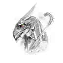 technoblade tattoo design idea