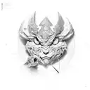 technoblade tattoo design idea
