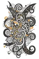 Birthday 13.02.22 tattoo design idea