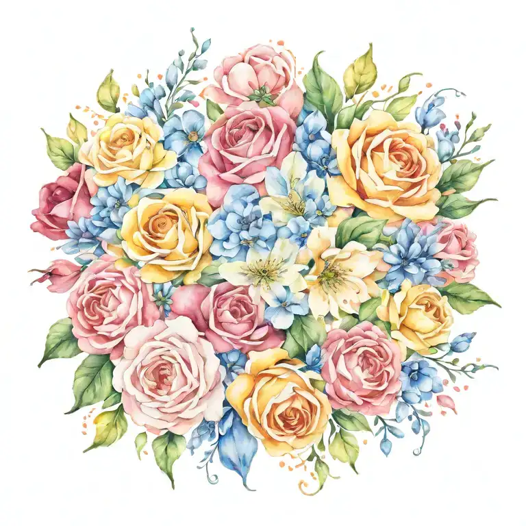 mothers Day tattoo design idea