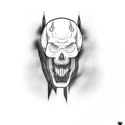 Fear No Man tattoo design idea
