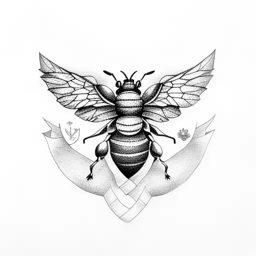 harry potter musical teacher army brat mother ivy bee tattoo design idea