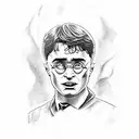 Harry Potter and ghostbusters tattoo design idea