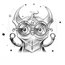 Harry Potter and ghostbusters tattoo design idea