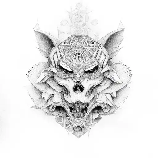 donna chicana tattoo design idea