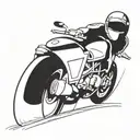 ducati monster motorcycle tattoo design idea