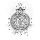 Ireland Guinness  tattoo design idea