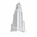 a skyscraper tattoo design idea