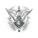 Magic The gathering tattoo design idea