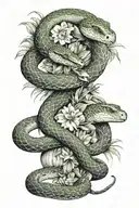 snakes sleeve tatto with reptiles and parrots mixed in  tattoo design idea