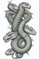 snakes sleeve tatto with reptiles and parrots mixed in  tattoo design idea