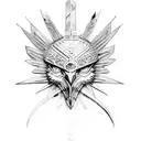 Winged Hussars tattoo design idea