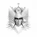 Winged Hussars tattoo design idea