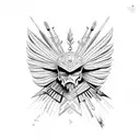 Winged Hussars tattoo design idea