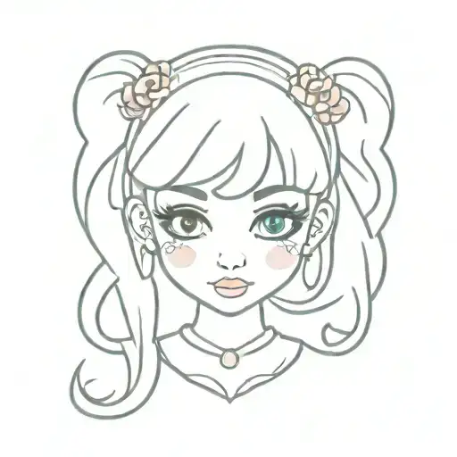 Melanie Martinez inspired tattoo design idea