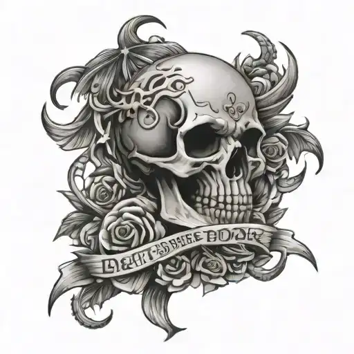 death before dishonor tattoo design idea