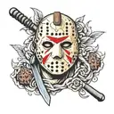 Jason Voorhees tattoo design idea