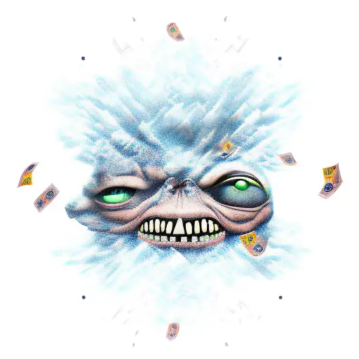 shadow wizard money gang  tattoo design idea