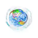 spinning globe tattoo design idea