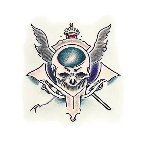 "For I have a found a law that when I am trying to do good, evil is always present" tattoo design idea