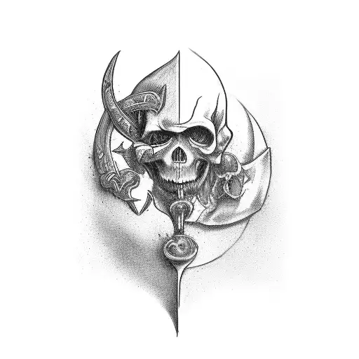 "For I have a found a law that when I am trying to do good, evil is always present" tattoo design idea