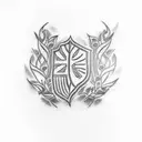 fiji flag tattoo design idea