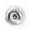 A doughnut with a realistic texture and shading tattoo design idea