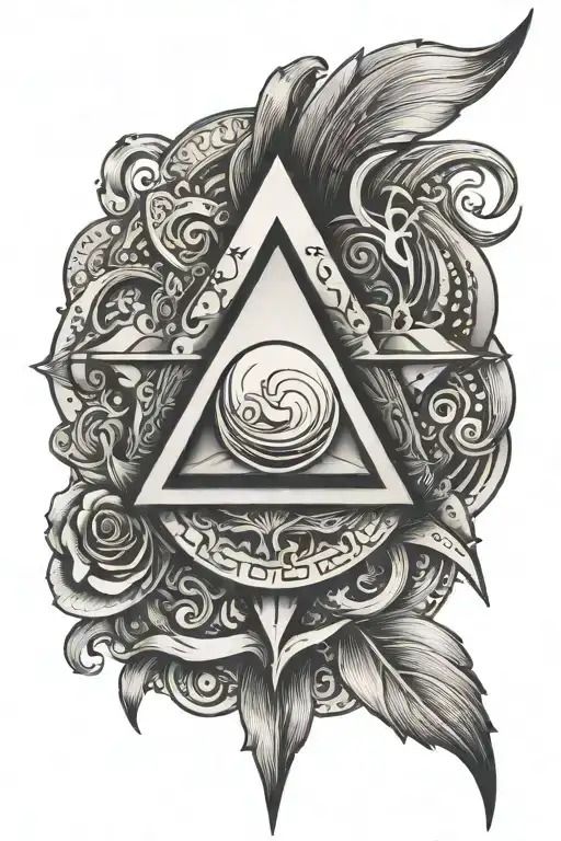 boredom symbol formed tattoo design idea