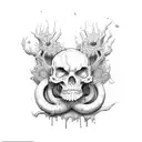 endure tattoo design idea