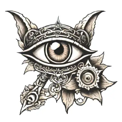tool band tattoo third eye  tattoo design idea