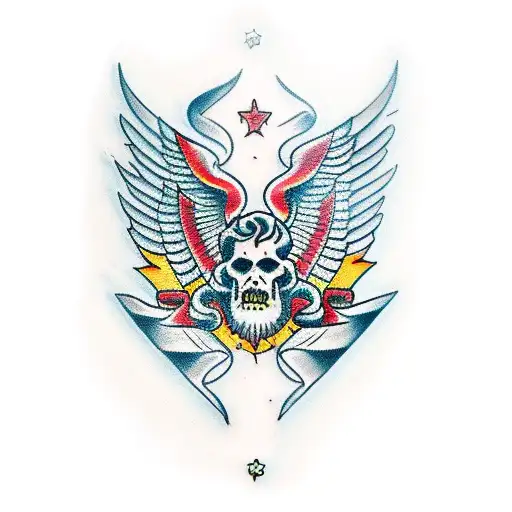 Saint Michael tattoo design idea