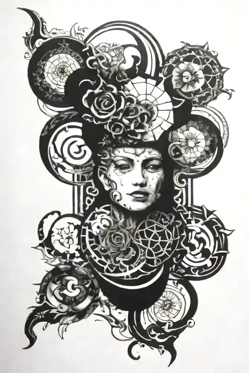 12 archetypes jung  tattoo design idea