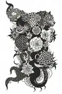 12 archetypes jung  tattoo design idea