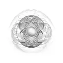 double venus symbol tattoo design idea