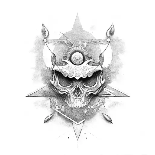 sol y mar tattoo design idea