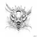 sol y mar tattoo design idea